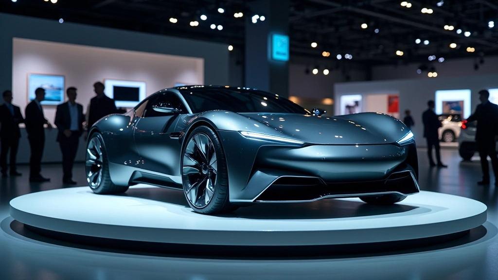 Inovatīvs automobiļa dizaina koncepta modelis